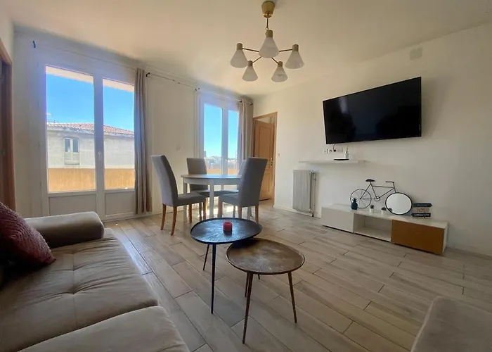 Les Terrasses D'iena - 2 Avec Parking Prive Daire Carcassonne